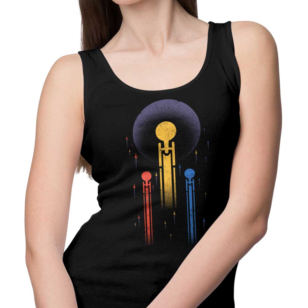 Boldly Go Men's and Women's Unisex Comfortable Tank Top