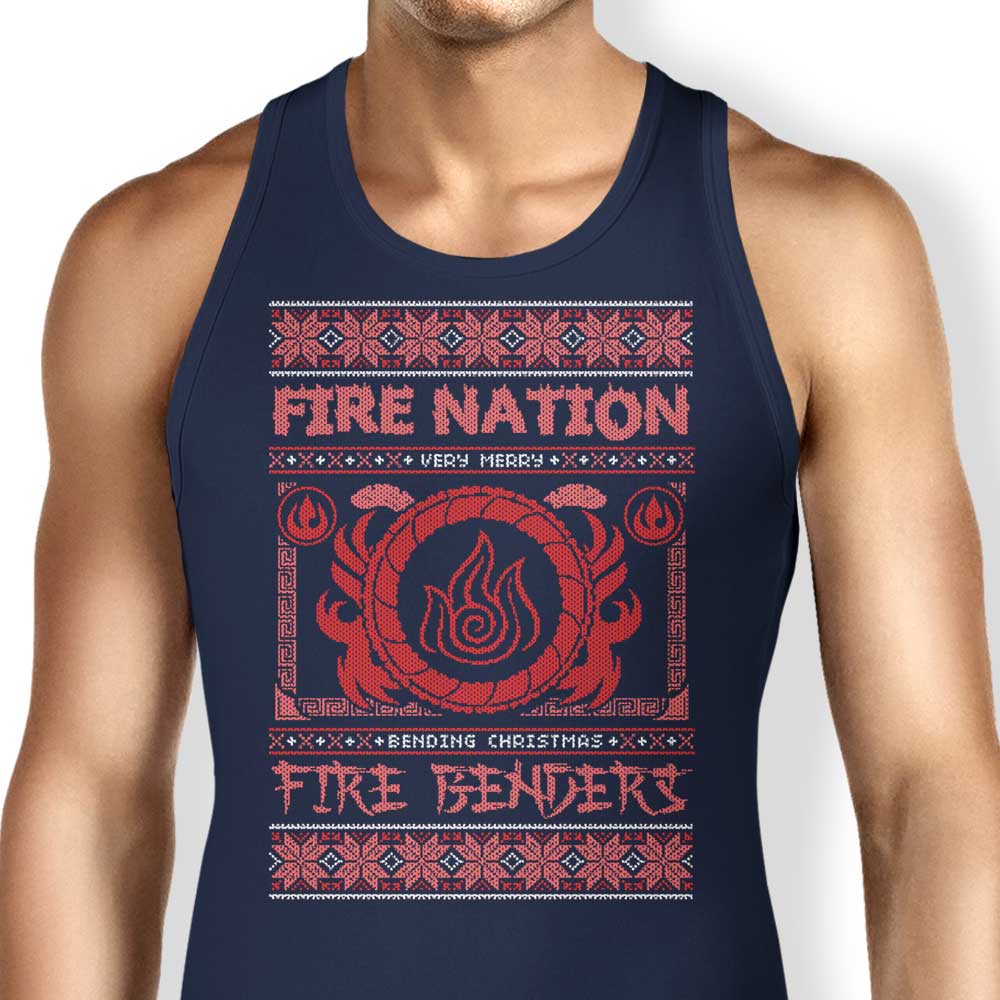 Arinesart Ugly Fire-themed Unisex and Women's Tank Top Sweaters