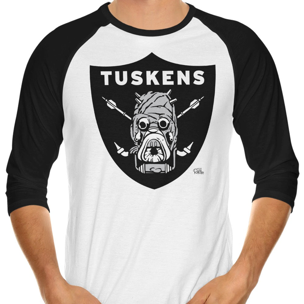 Captain Ribman's Raiders 3/4 Sleeve Raglan Stylish T-Shirt