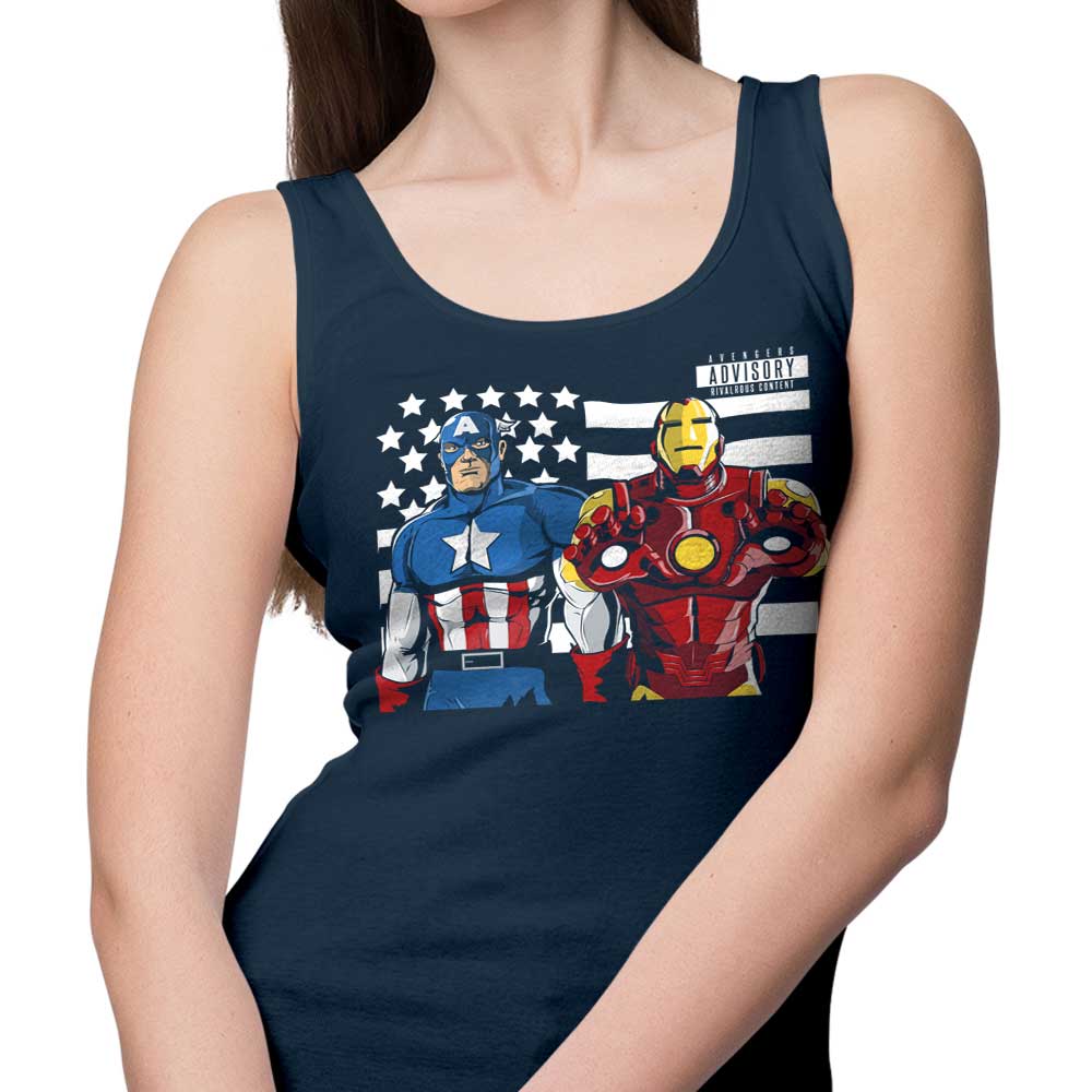 Aaron Morales Designs Civil War Junction Comfortable Tank Tops for Men and Women