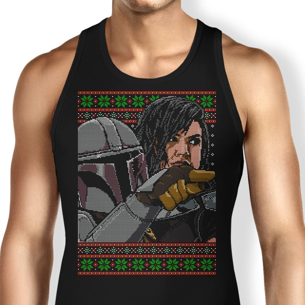 Mando Yelling Style Unisex and Women's Tank Top Sweater