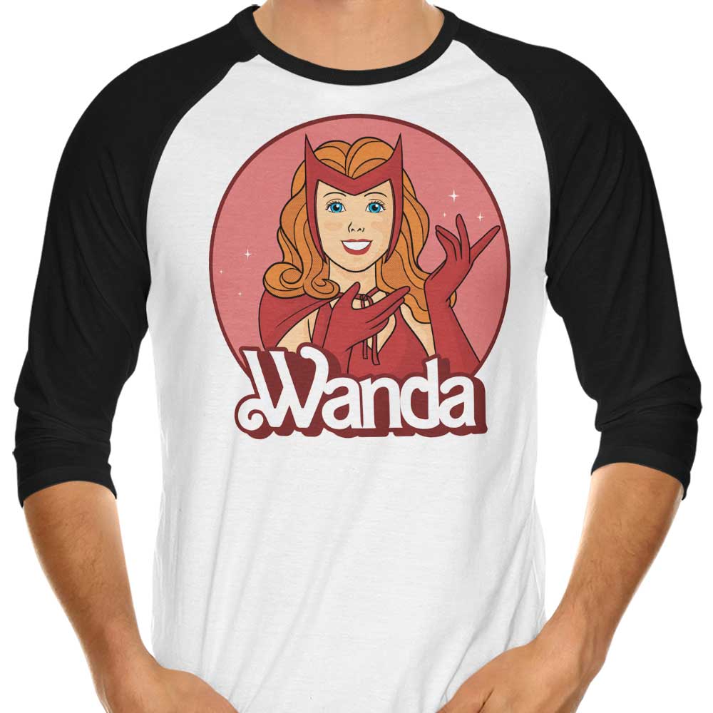 Douglasstencil Wanda 3/4 Sleeve Raglan Style T-Shirt for Casual Wear
