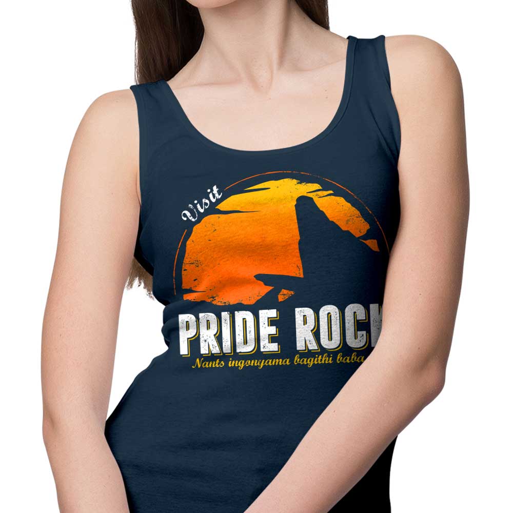Soulkr's Visit Pride Rock Men's and Women's Unisex Stylish Tank Tops