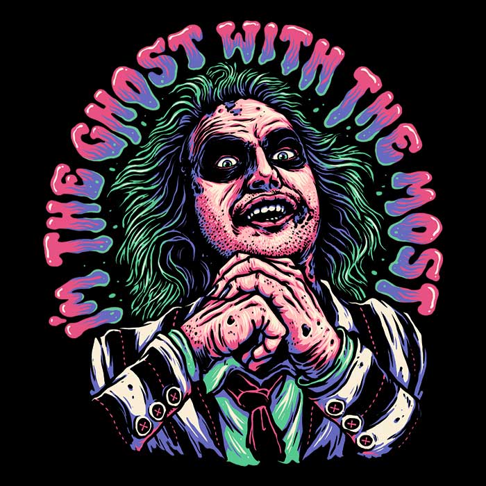 3/4 Sleeve Raglan T-Shirt - The Best Ghost Themed T-Shirt from Momma Gorilla