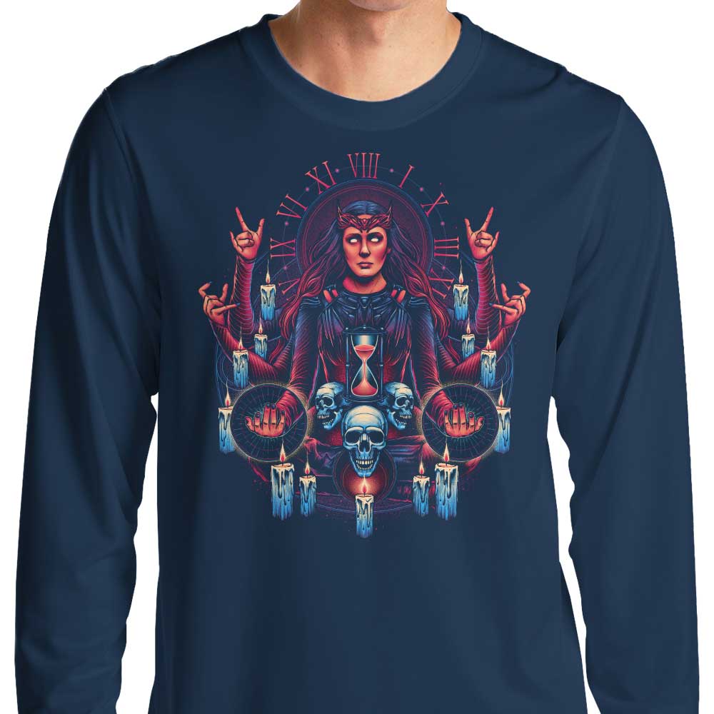 Glitchygorilla's Chaotic Witchcraft Long Sleeve Comfortable T-Shirt