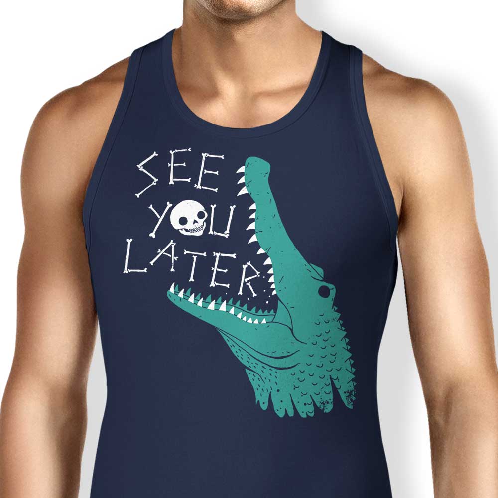 DinoMike's Comfortable Later Alligator Unisex and Women's Tank Tops