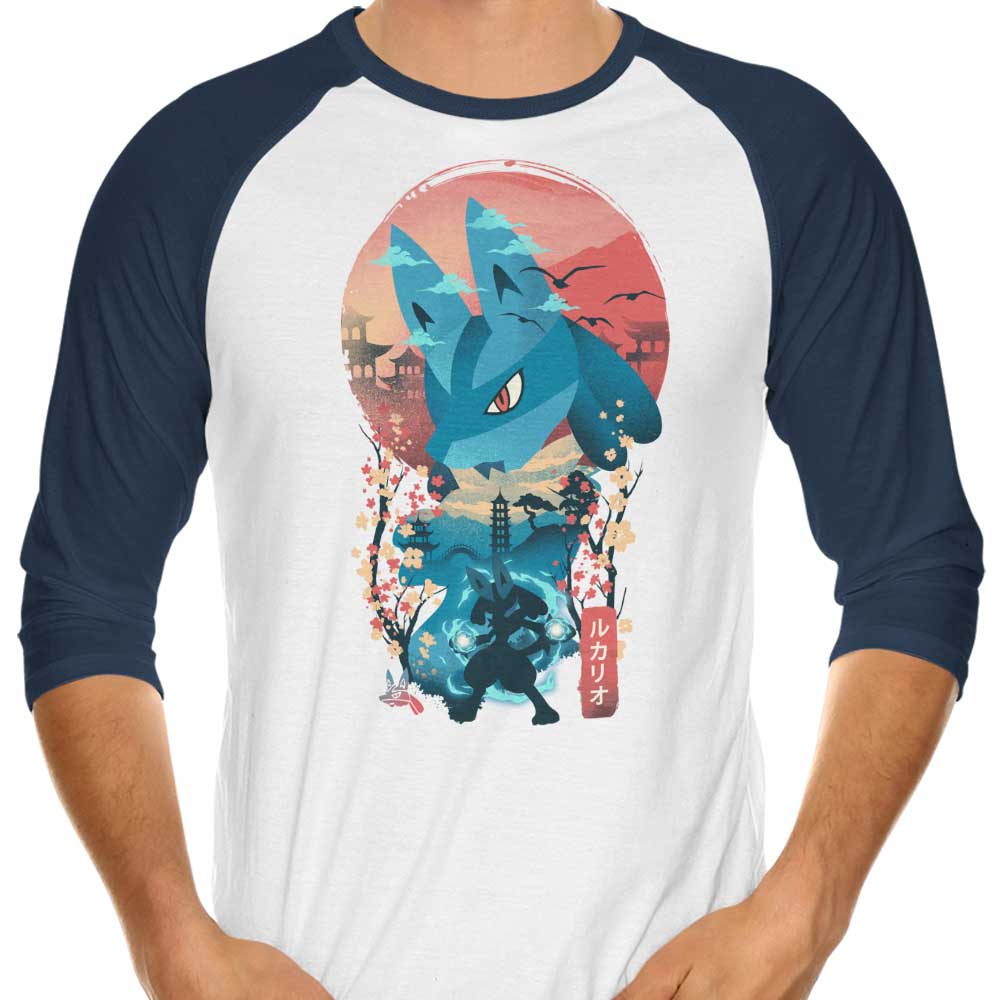 Ukiyo - e Aura Three - Quarter Sleeve Raglan Style T - Shirt for Fashion Lovers