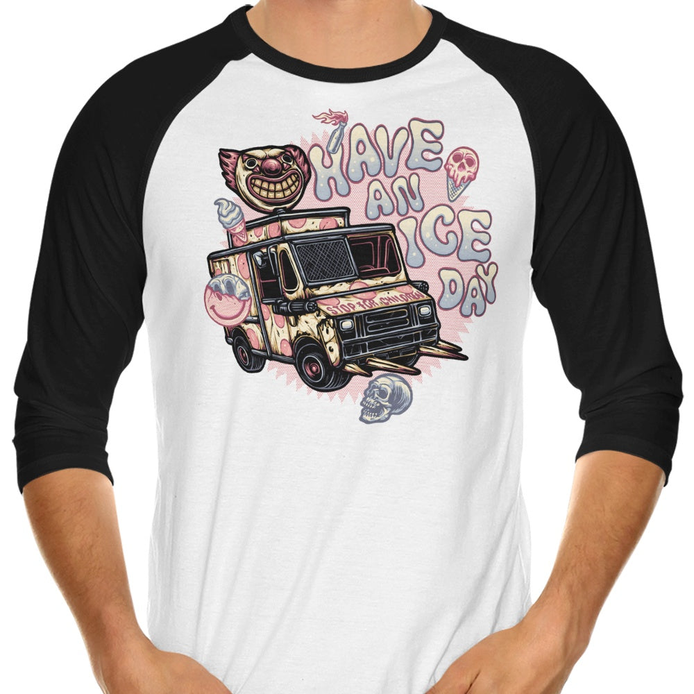 Have a Chilled Day 3/4 Sleeve Raglan Style T-Shirt for a Cool Look
