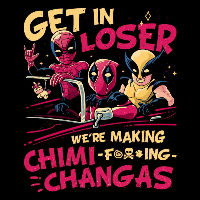 Long Sleeve 'We're Making Chimichangas' T-Shirt for Fashion Enthusiasts