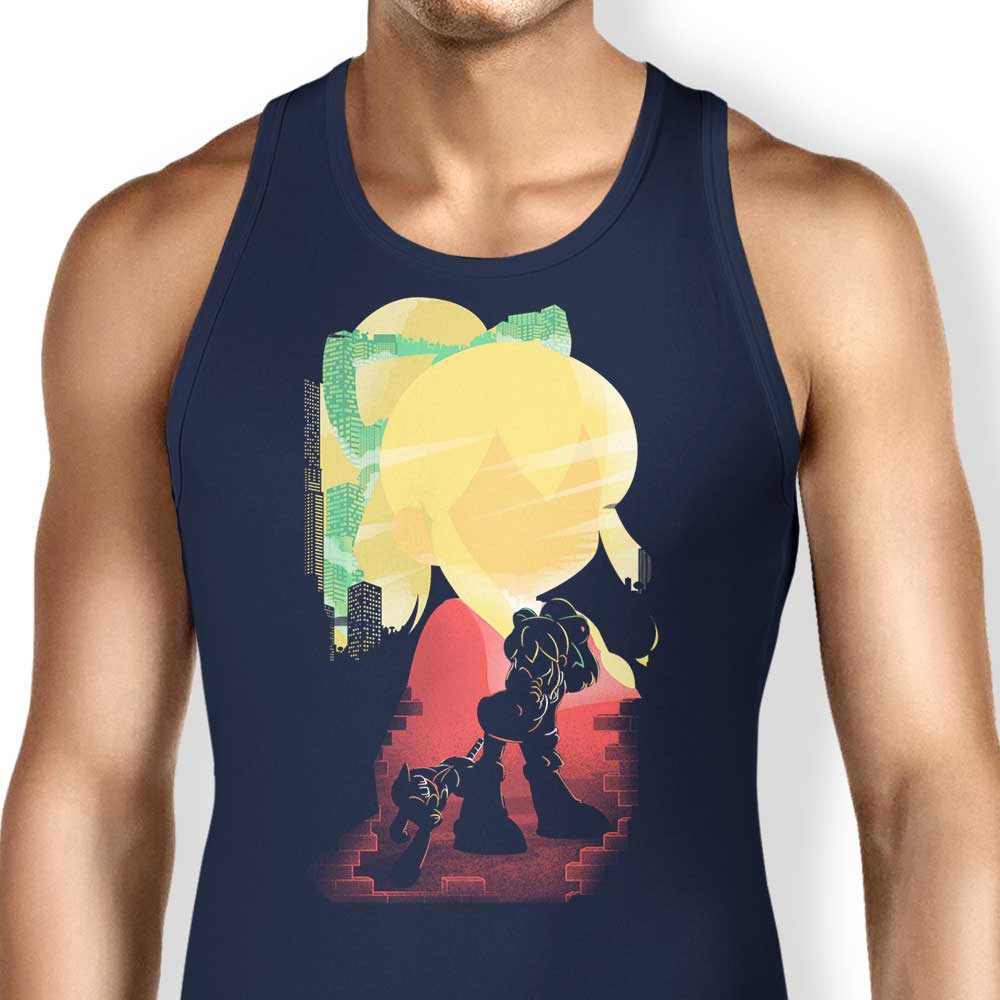 The Young Sister Men's and Women's Unisex Stylish Tank Top by Donnie Illustrations