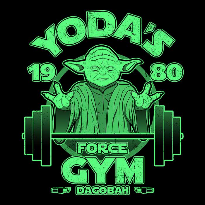 Jozvoz Dagobah Gym High - Quality Long Sleeve T - Shirt