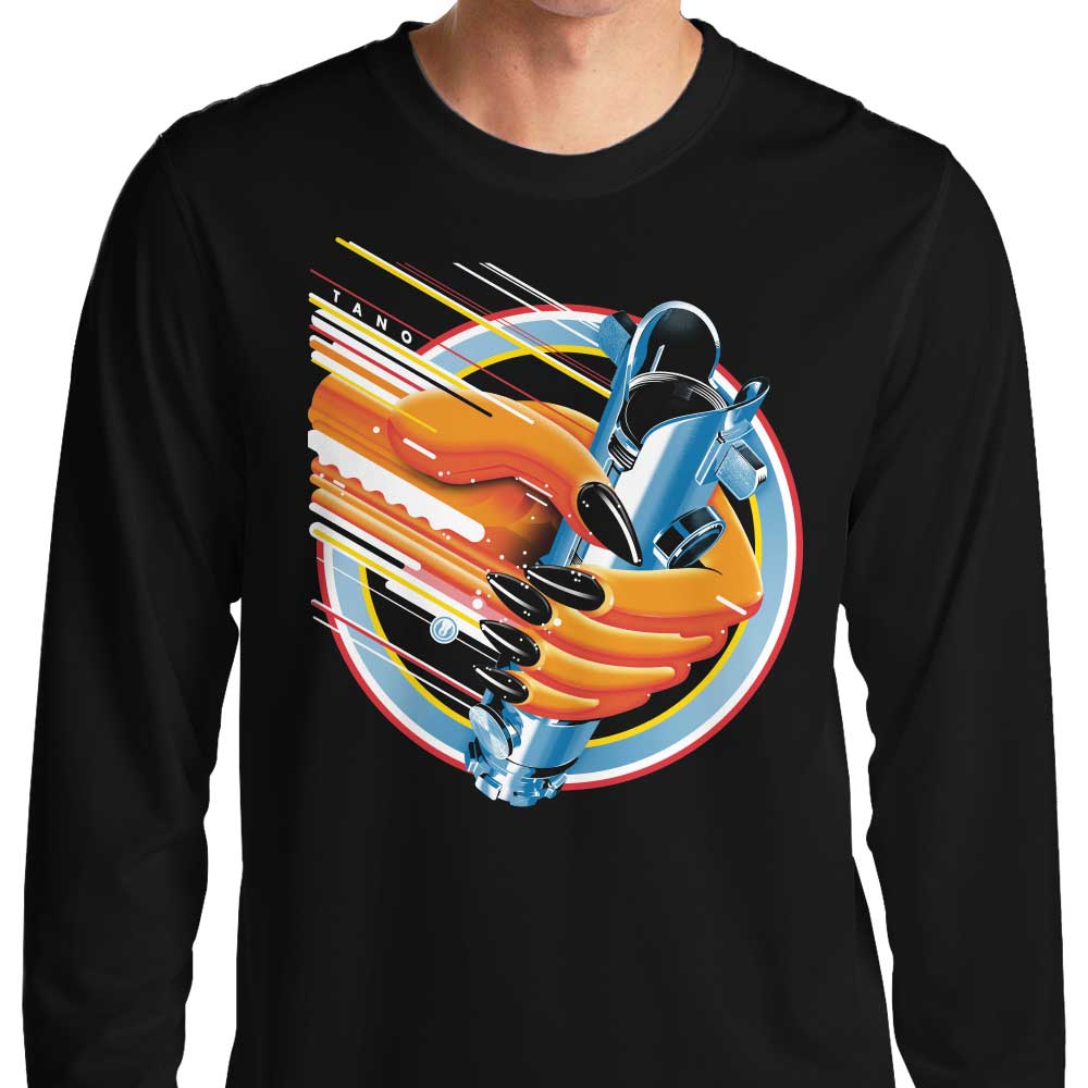 Turbo Force Brand Long Sleeve Crewneck T-Shirt for Men and Women