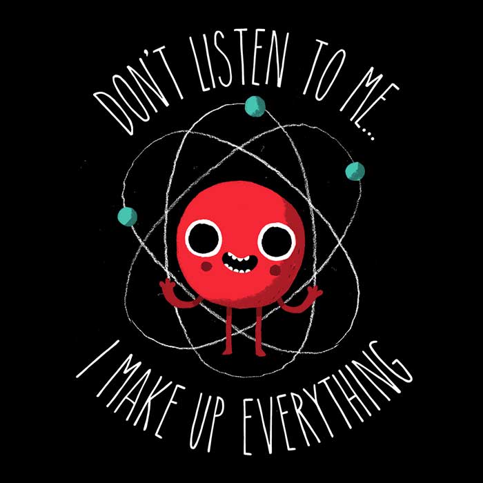 Never Trust an Atom Unisex and Women's Stylish Tank Tops
