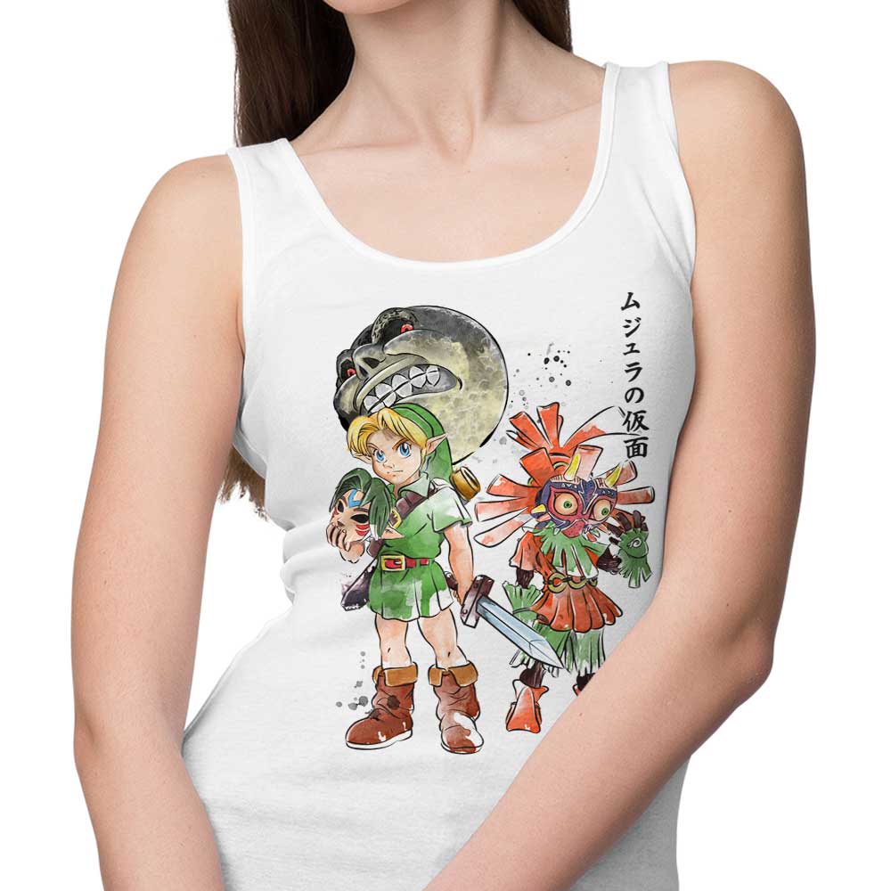 Termina Watercolor Design Men's and Women's Unisex Fashionable Tank Top