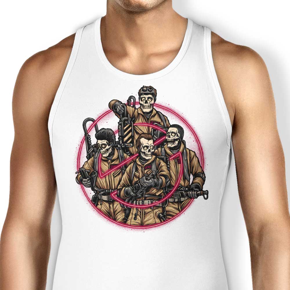 Glitchygorilla's Busted Ghouls Comfortable Men's/Unisex and Women's Tank Tops