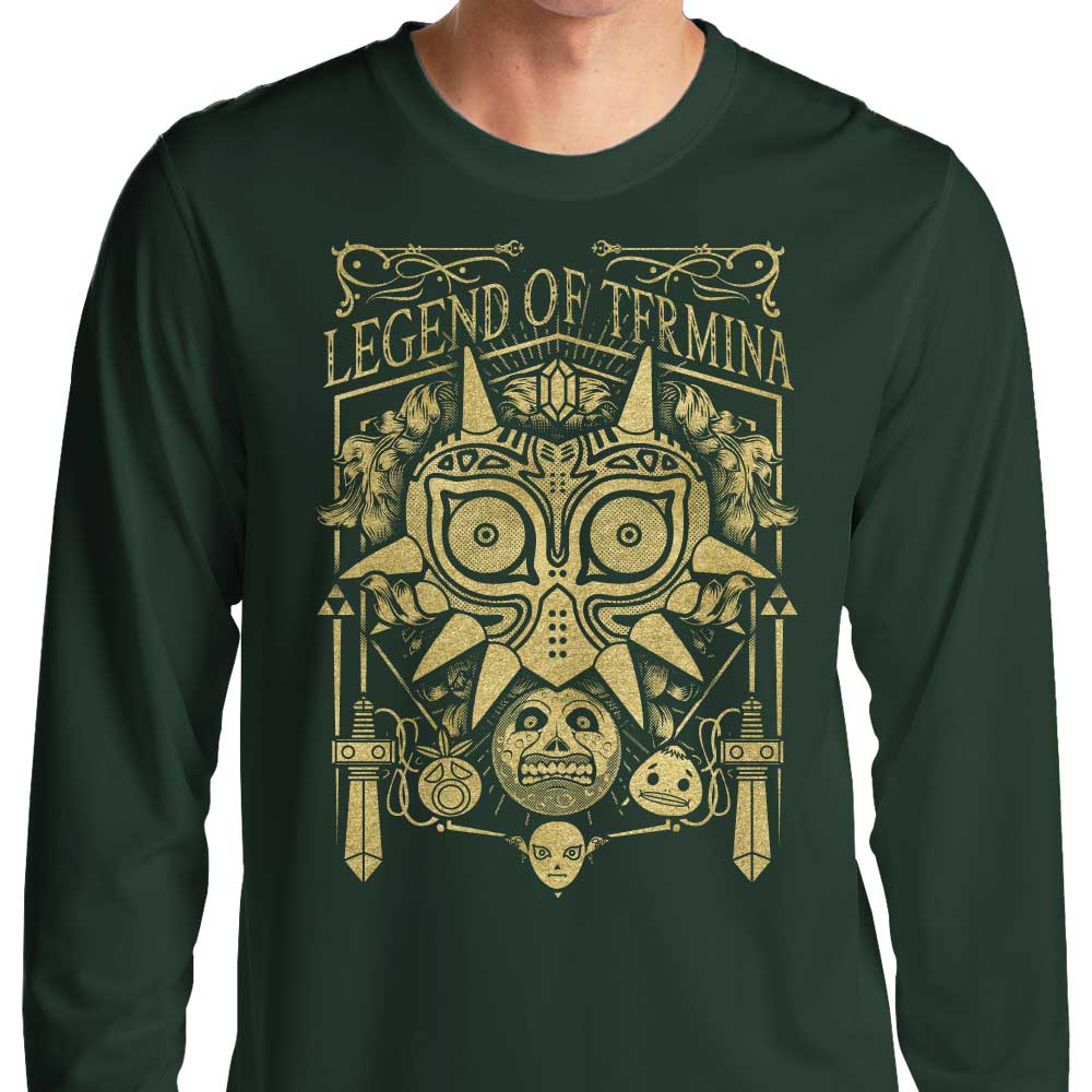Arinesart Termina Classic Long Sleeve Crewneck T - Shirt in S - 4XL Sizes