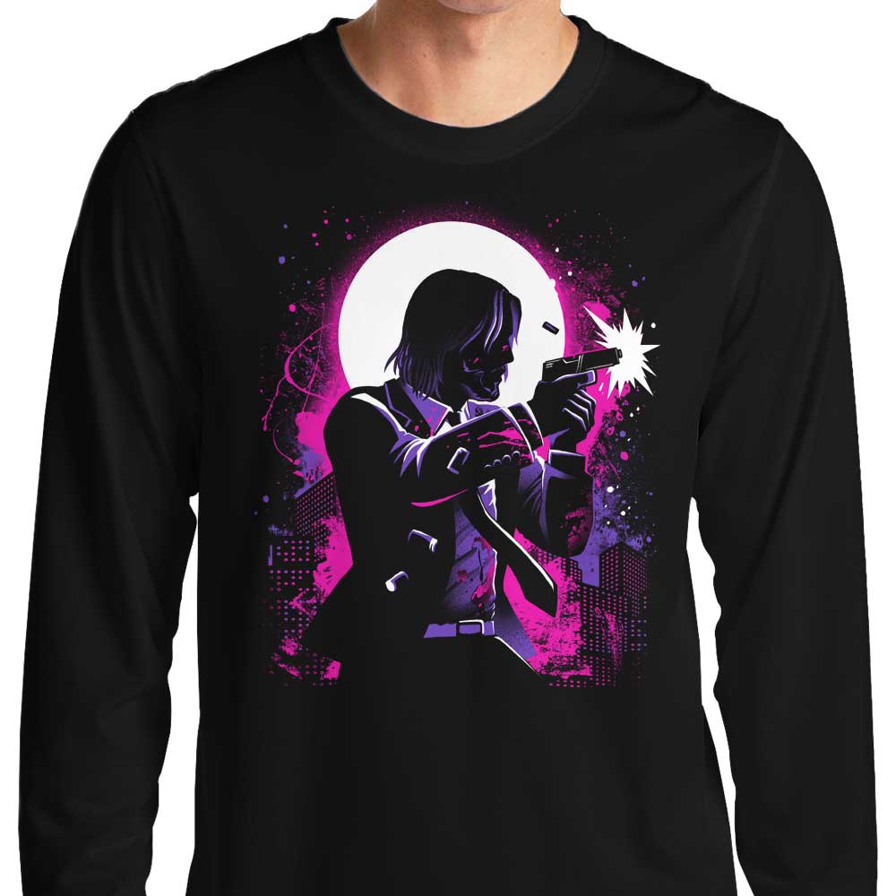 Alemaglia's Death's Emissary Long - Sleeve Comfort T - Shirt