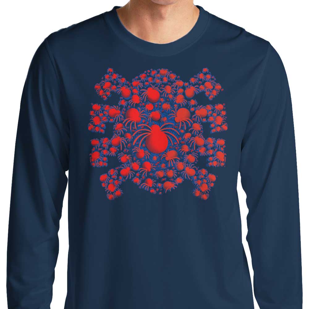 Alemaglia's Spider Sense Long Sleeve Crewneck T-Shirt for Comfortable Wear