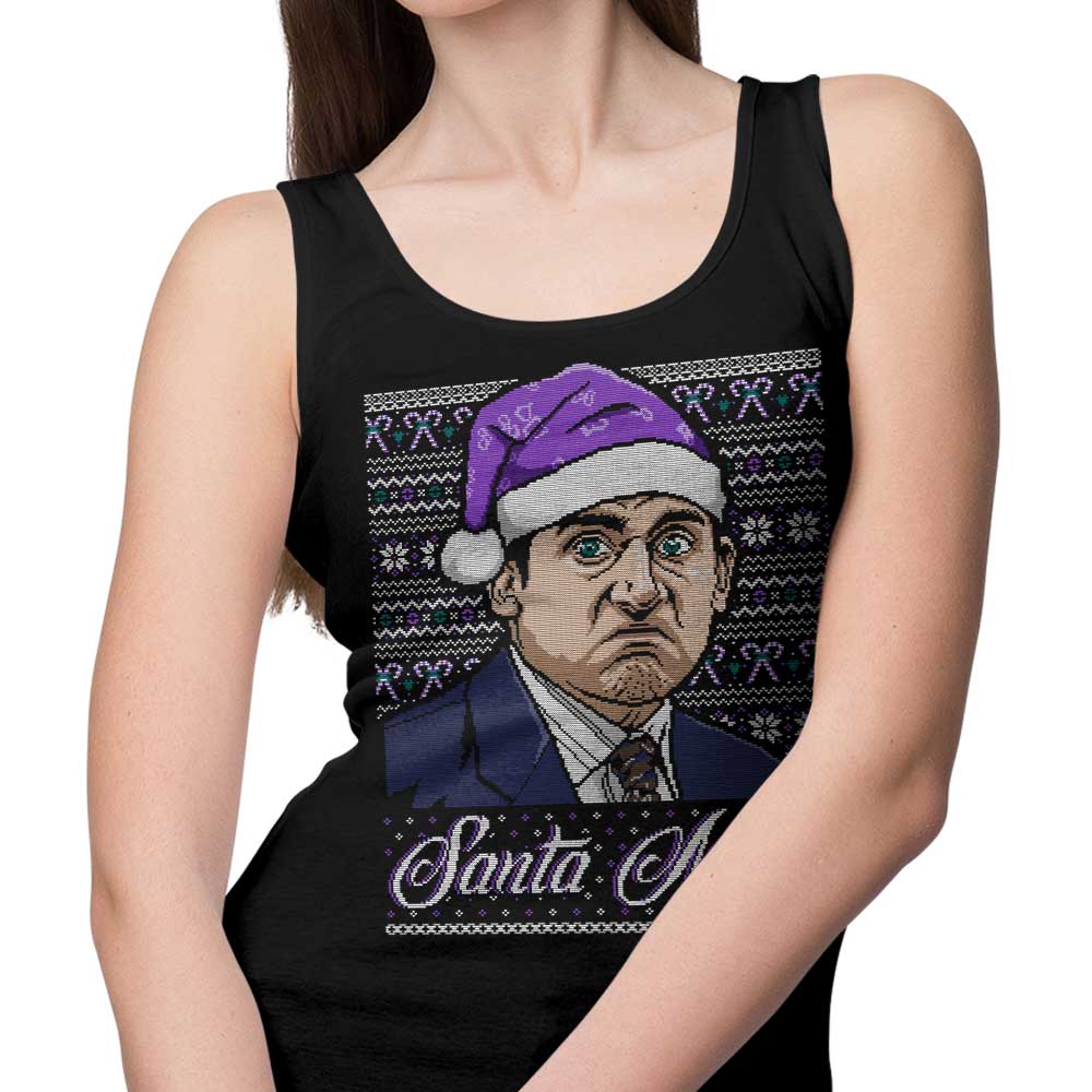 Santa Mike Men's and Women's Comfortable Tank Tops
