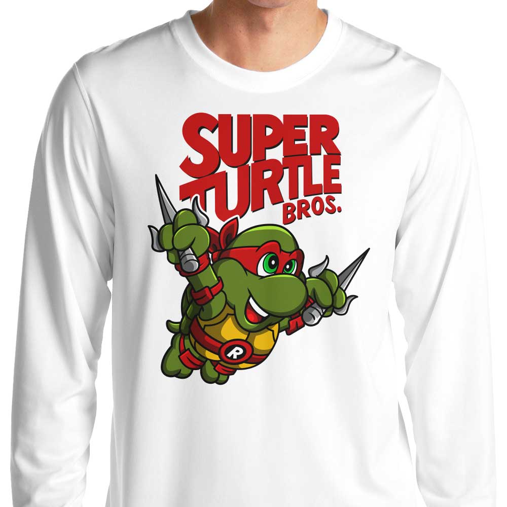 Super Raph Bros Long - Sleeve Comfortable Crewneck T - Shirt