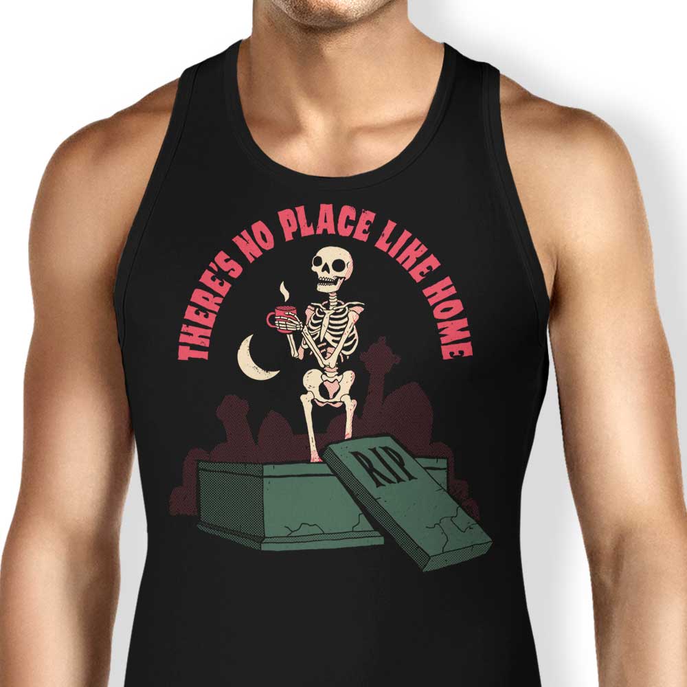 Cozy and Comfortable 'There's No Place Like Home' Tank Tops for Men and Women