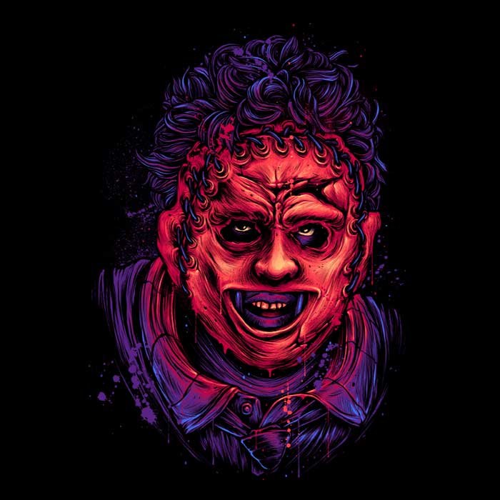 Stunning Glowing Leather Maker Long Sleeve Crewneck T - Shirt by Glitchygorilla