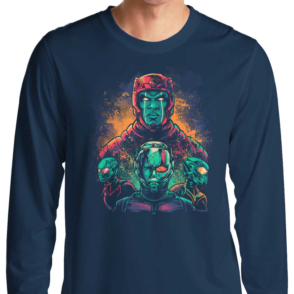 Gleydson Art's Quantum Realm Long - Sleeve Comfort Crewneck T - Shirt