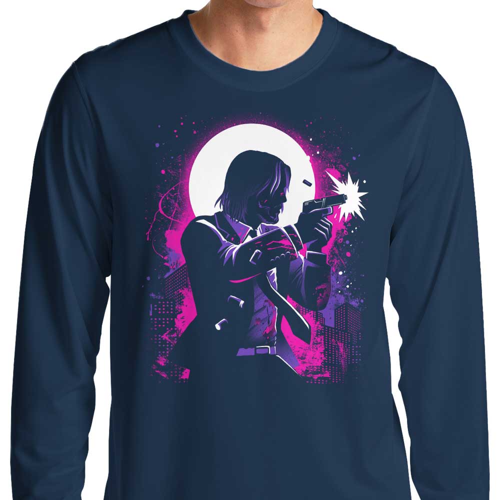 Alemaglia's Death's Emissary Long - Sleeve Comfort T - Shirt