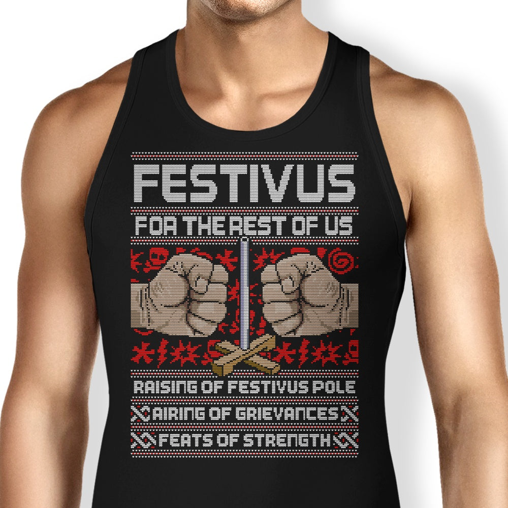 Festivus-themed Unisex and Women's Tank Top Sweaters