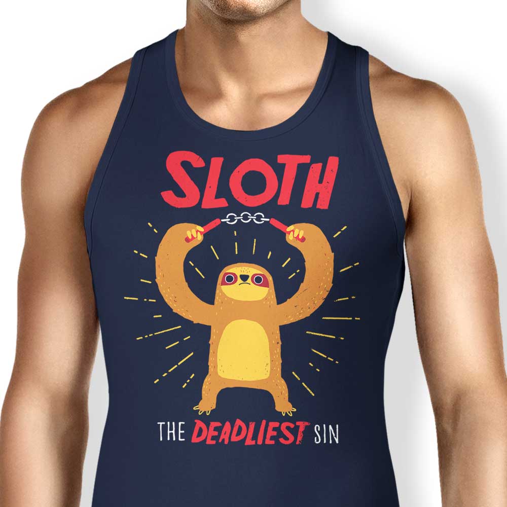 DinoMike's Deadliest Sin: Comfortable Men's & Women's Tank Tops