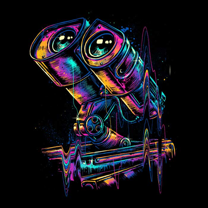 Glitchygorilla's Earth's Last Robot Comfortable Tank Top