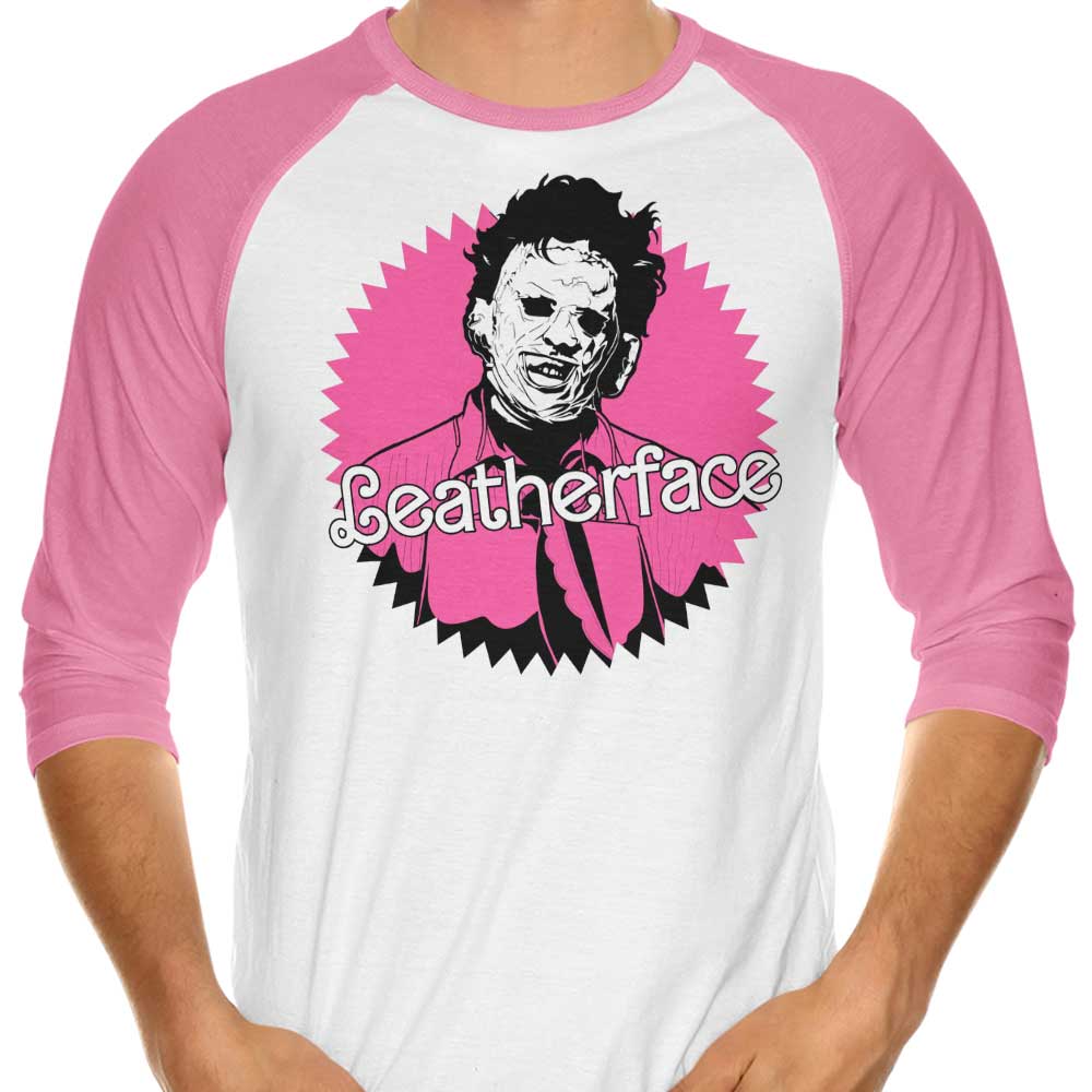 Malibu Chainsaw 3/4 Sleeve Raglan Style Men's T-Shirt
