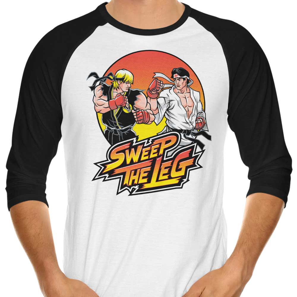 3/4 Sleeve Raglan 'Sweep the Leg' T-Shirt from Nemons