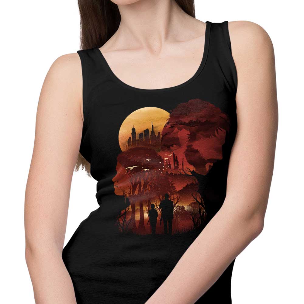 Last Silhouette Men's and Women's Unisex Comfortable Tank Top