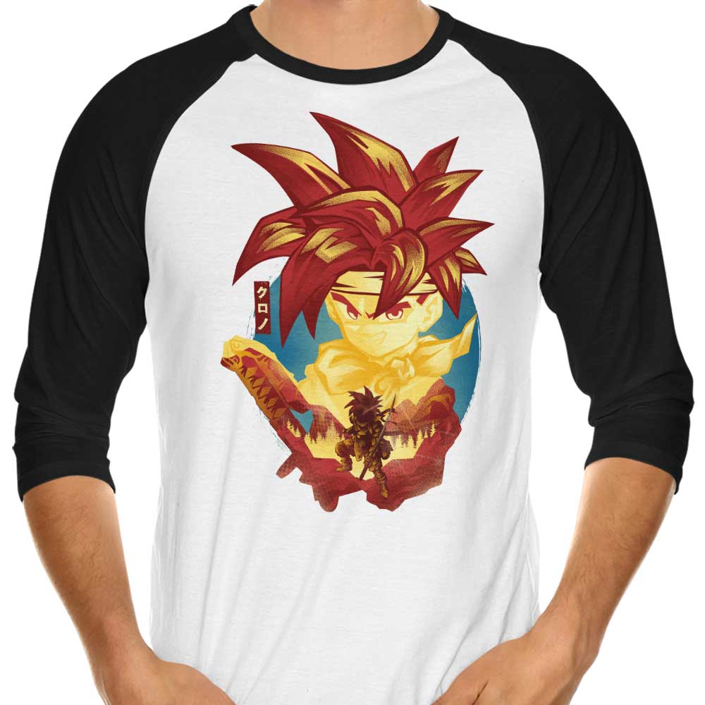 Hypertwenty's Chrono Attack 3/4 Sleeve Raglan Stylish T-Shirt