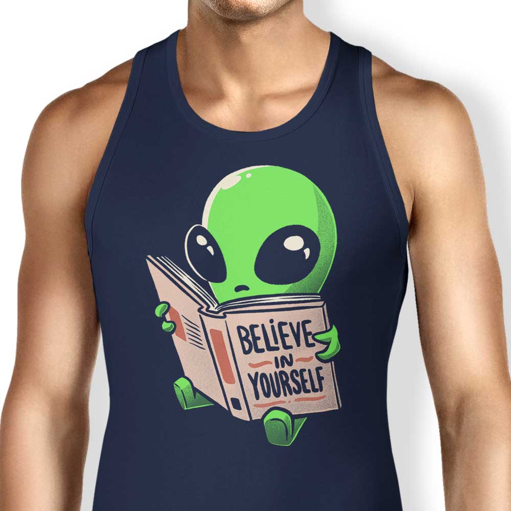 Inspiring 'Believe in Yourself' Unisex and Women's Tank Tops for Confidence Boost