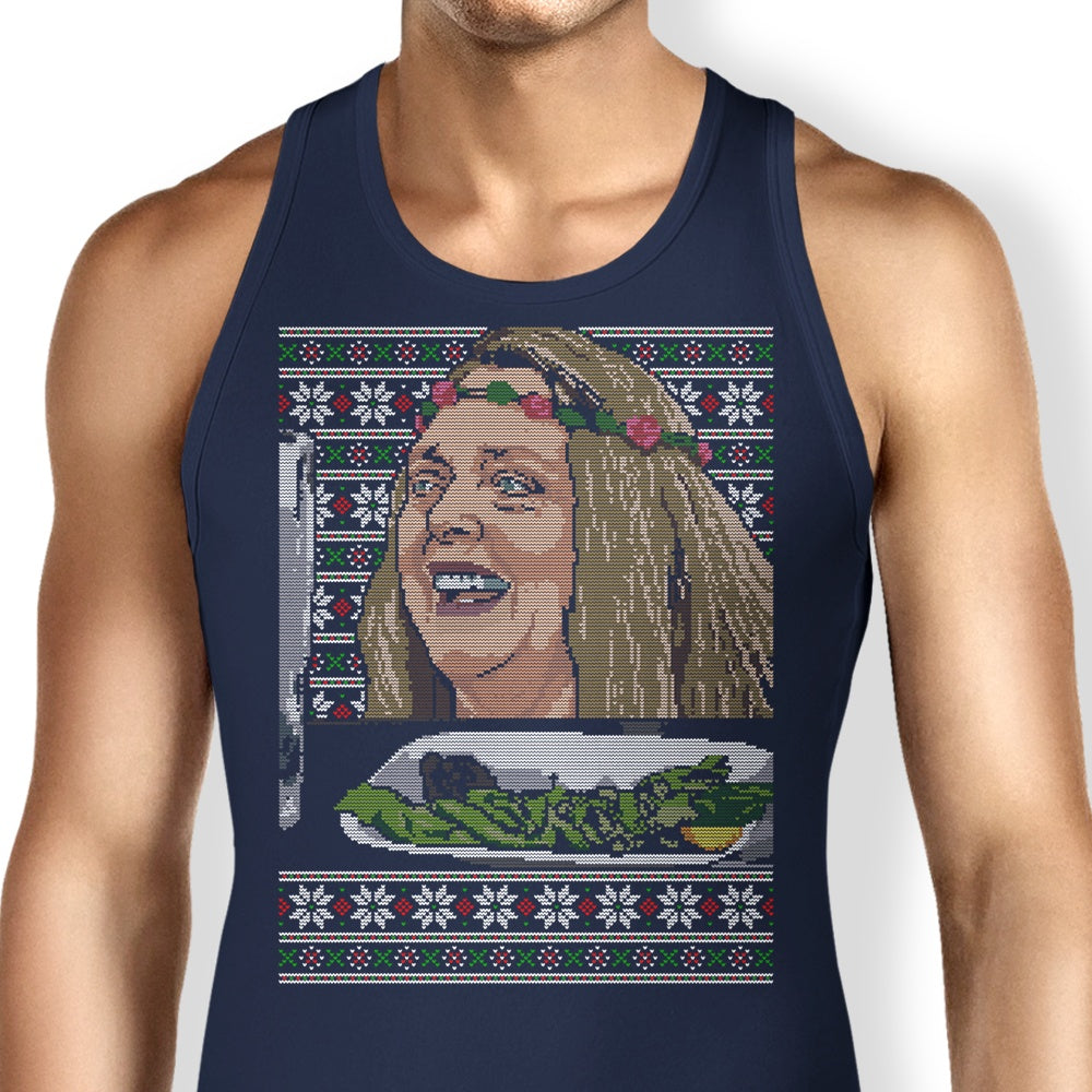 Carol Yelled at Sweater Style Unisex and Women's Tank Tops