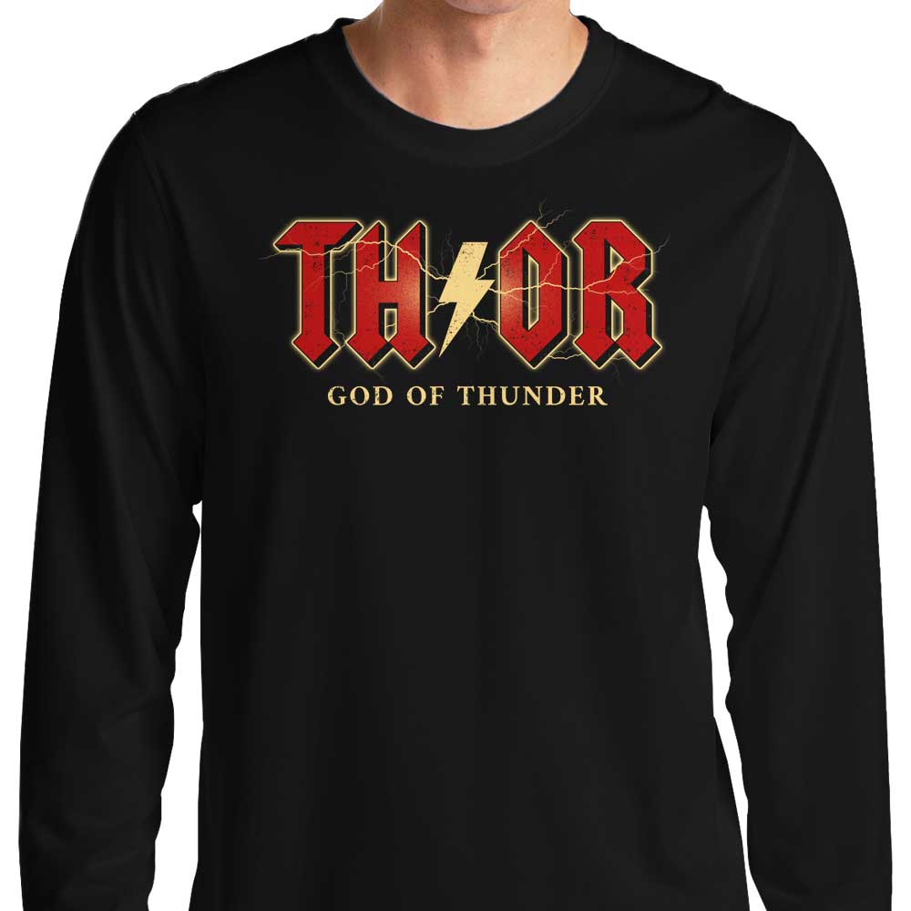 Retro Division's Asgard Highway Long Sleeve Crewneck T-Shirt