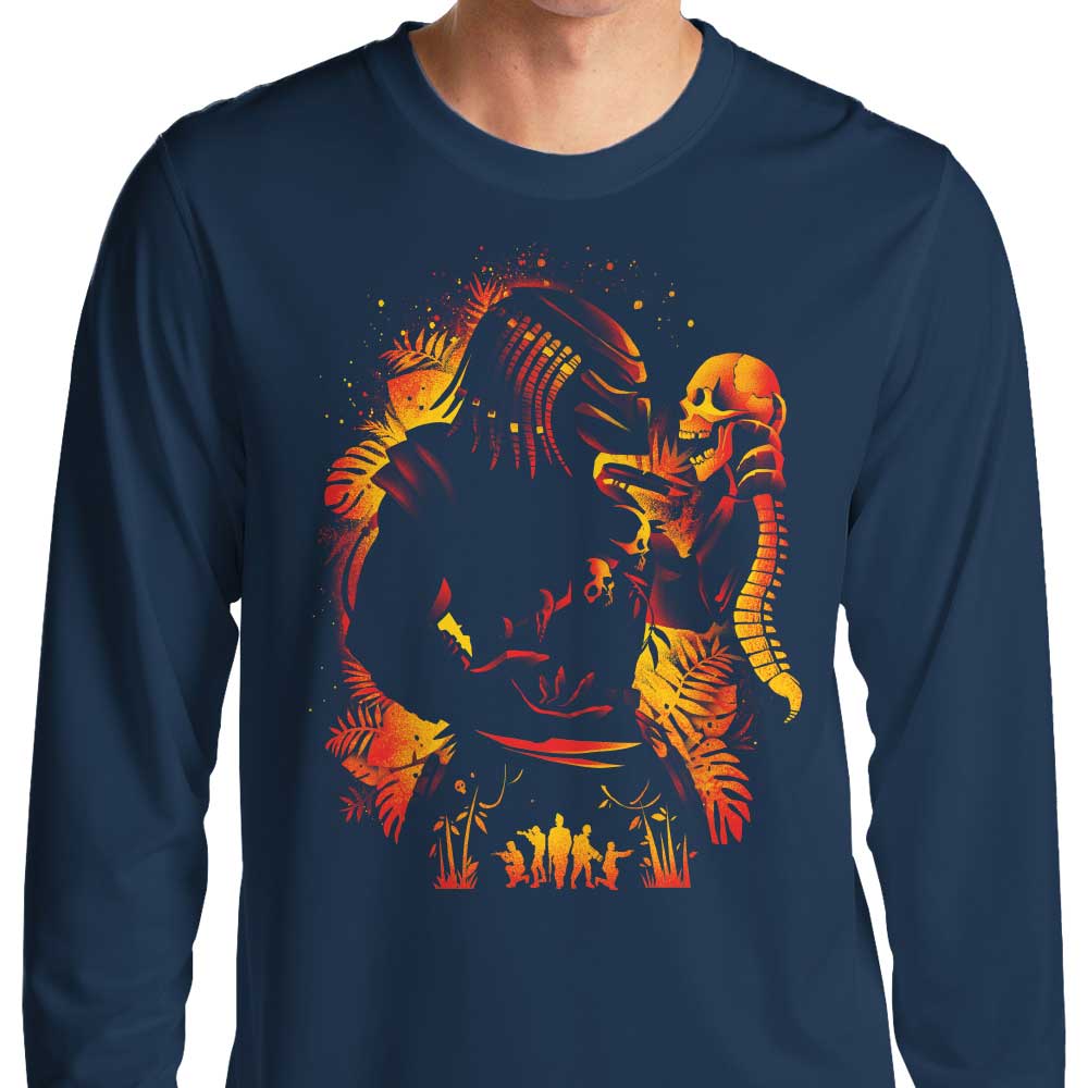 Alemaglia's Alt 'Hunter of Human' Long Sleeve Comfort T-Shirt