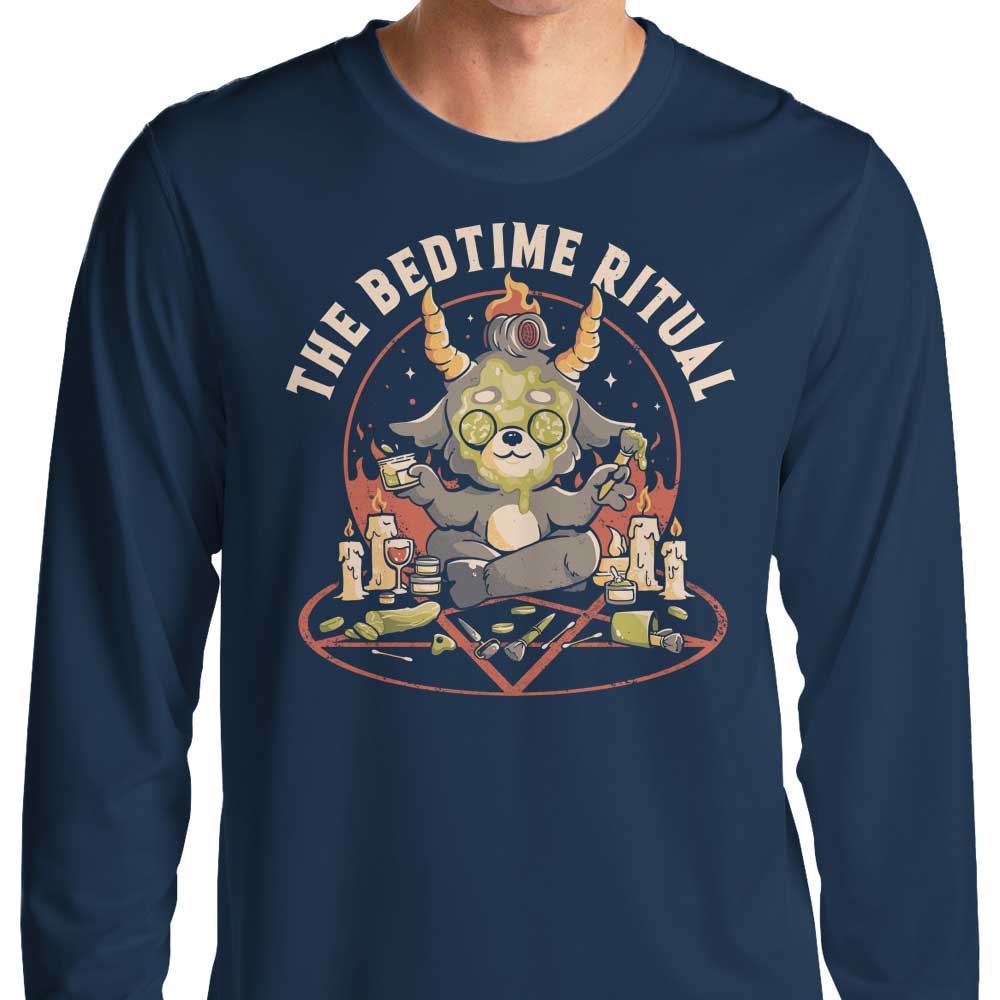 Edu.ely's Bedtime Ritual Comfortable Long Sleeve T - Shirt
