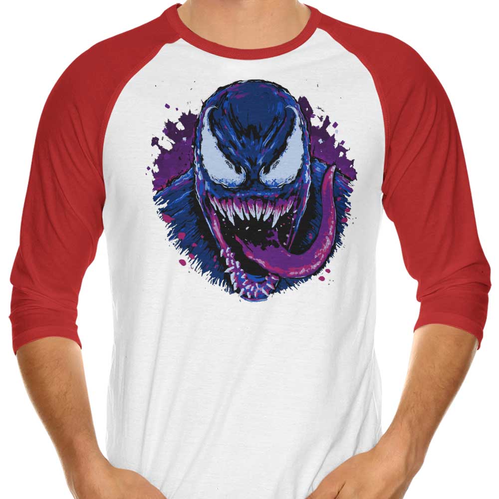 xMorfina's Mysterious Dark Alien 3/4 Sleeve Raglan T-Shirt