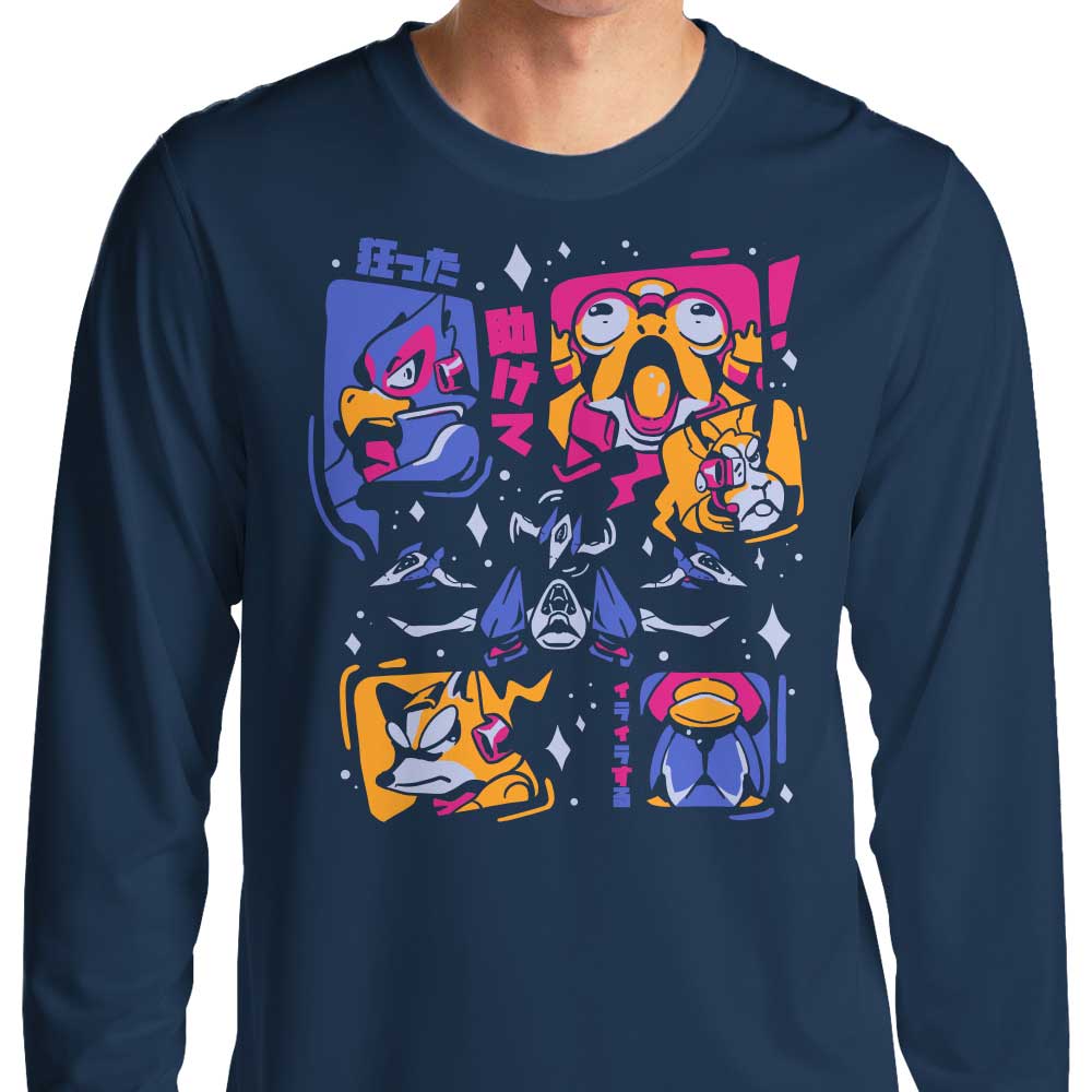 Sketchdemao's Annoyed Squad Long Sleeve Comfortable T - Shirt