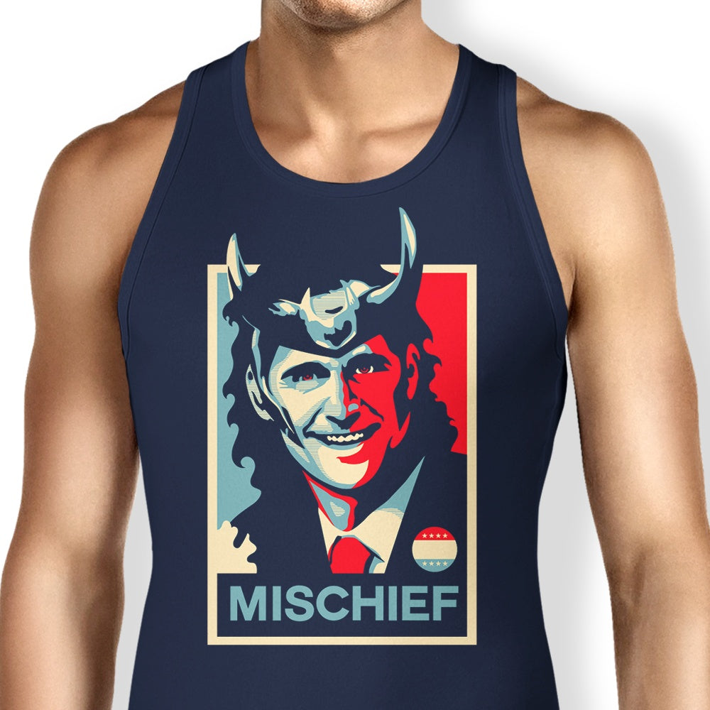 Demonigote's Comfortable and Lightweight Mischief Tank Tops for Men and Women