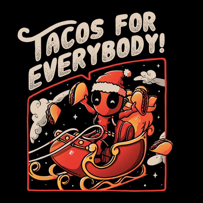 Everybody's Favorite Tacos Themed Unisex and Women's Tank Tops
