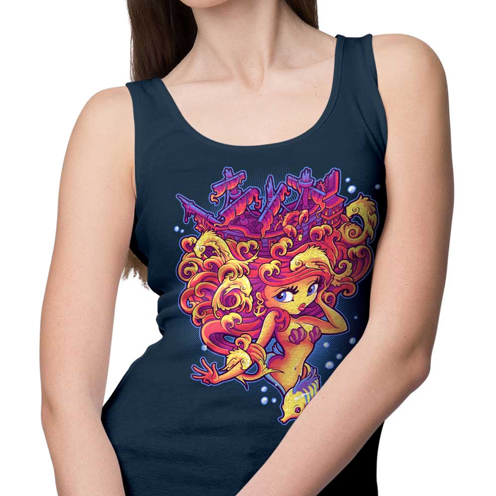 Jehsee's Sunken Treasure-themed Men's and Women's Unisex Tank Tops