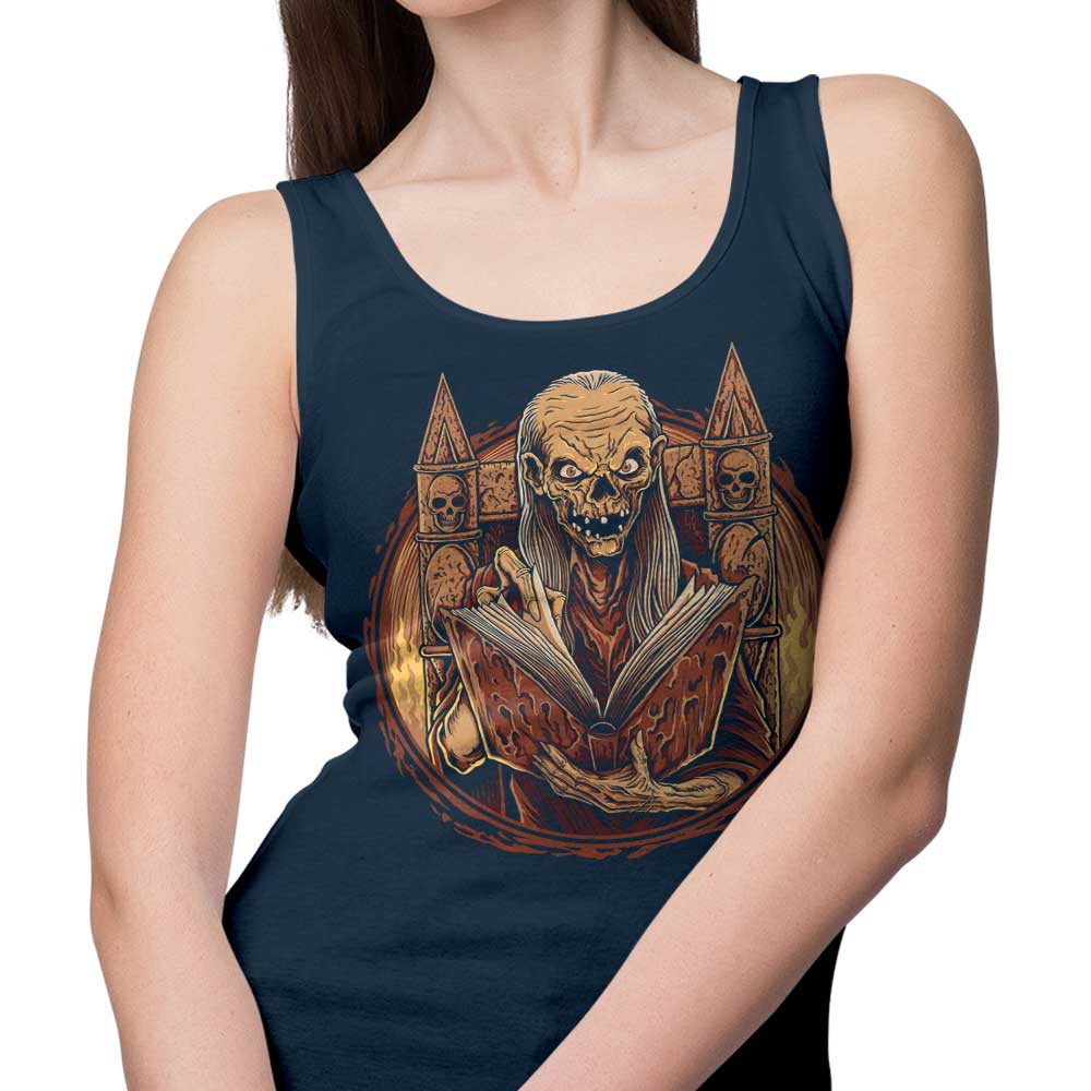 Enigmatic Cryptic Tales Tank Top for Trendy Wear