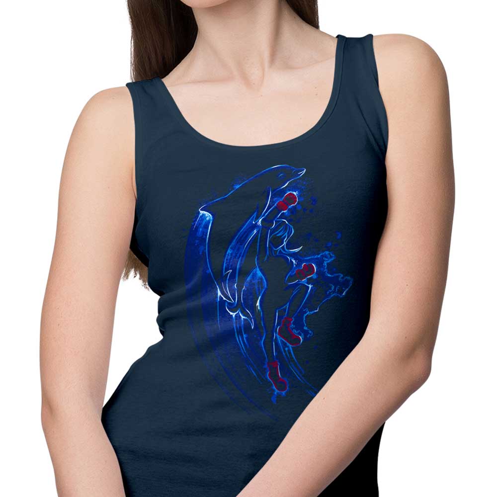 No Limits Dolphin Men's and Women's Unisex Comfortable Tank Top