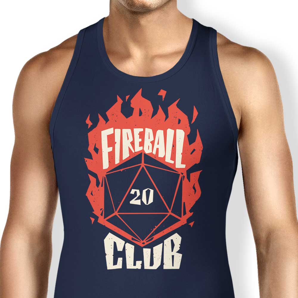 Studio Mootant's Fireball Club Men's and Women's Comfortable Tank Tops