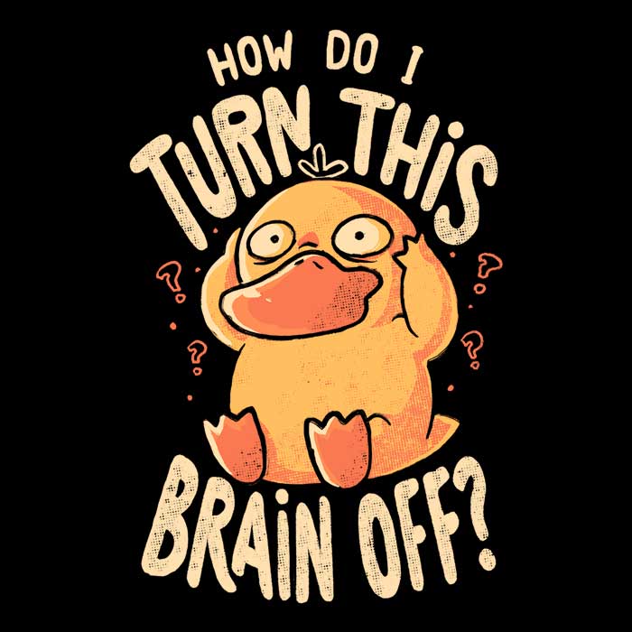How Can I Switch It Off - Educational Tank Top