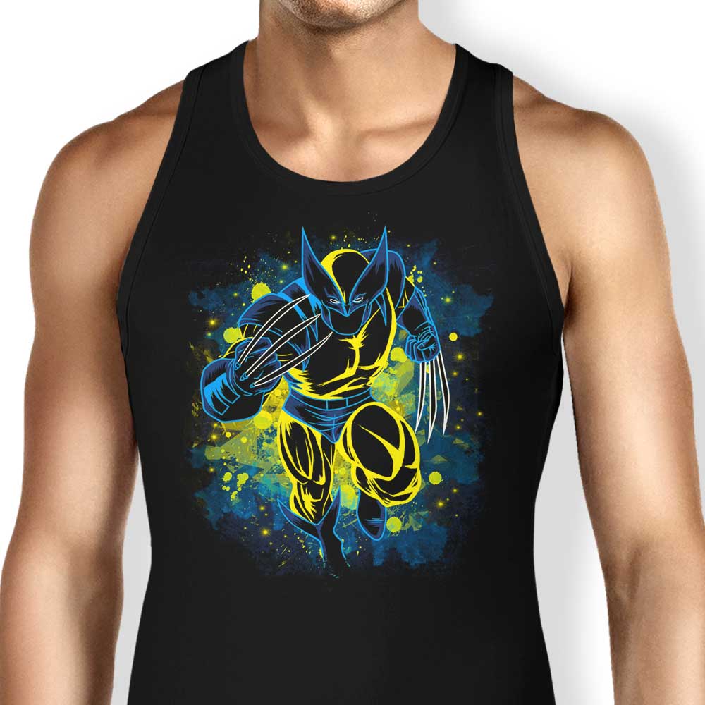 Soulkr's Inked Adamantium Comfortable Men's/Unisex and Women's Tank Tops